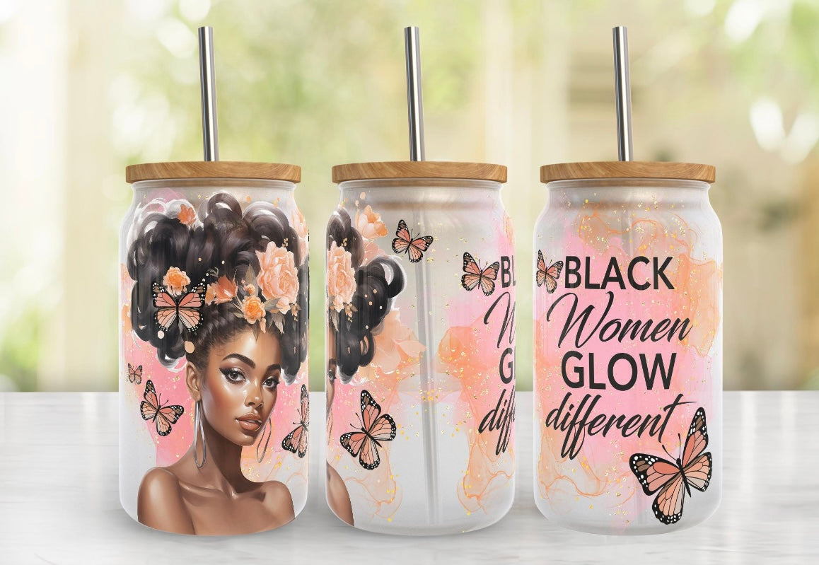 Custom UV Glass Cups