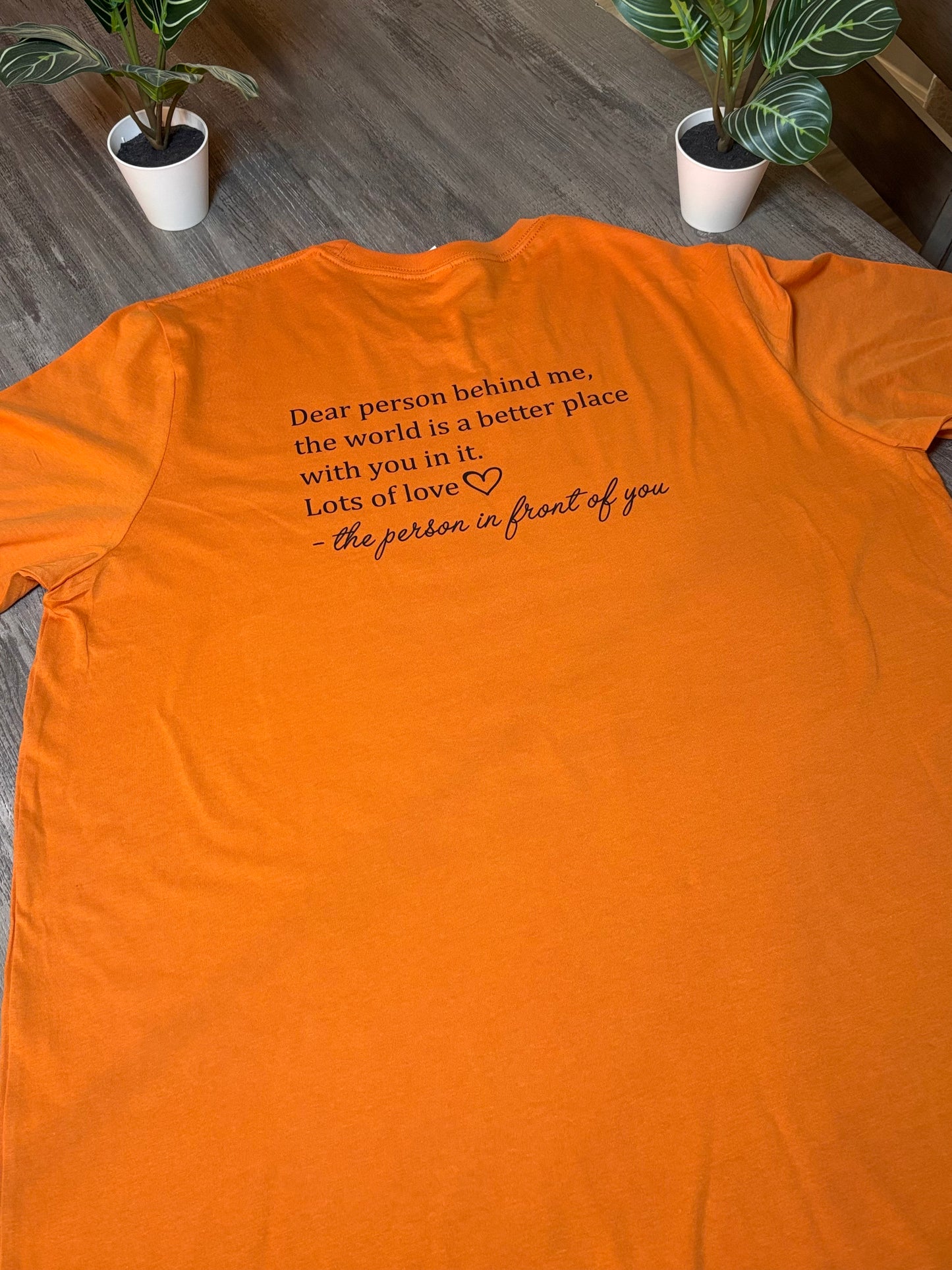 The Person Behind Me